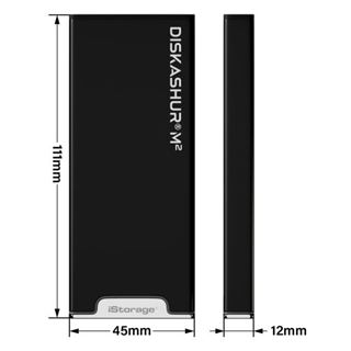 240GB iStorage diskAshur M&sup2; Extern USB-A 3.0 (IS-DAM2-256-240)