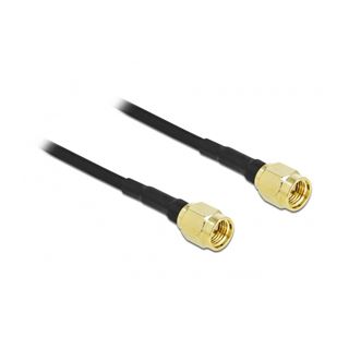 (&euro;6,45*/1m) 2.00m Delock Koaxial Antennenkabel LMR 195 SMA