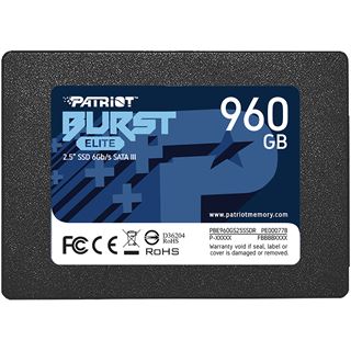 960GB Patriot Burst Elite 2.5" (6.4cm) SATA 3D-NAND QLC