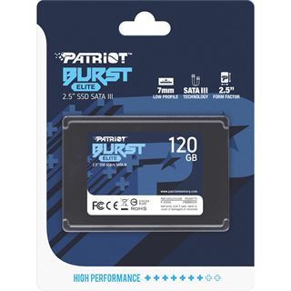 120GB Patriot Burst 2.5" (6.4cm) SATA 3D-NAND QLC