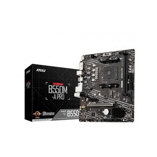 MSI B550M-A Pro AMD B550 So.AM4 Dual Channel DDR4 mATX Retail