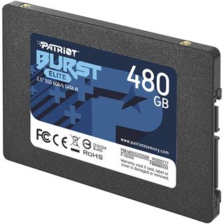 480GB Patriot Burst Elite 2.5" (6.4cm) SATA 6Gb/s 3D-NAND QLC