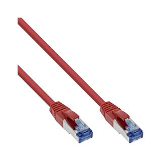 0.30m InLine Cat. 6a Patchkabel S/FTP RJ45 Stecker auf RJ45 Stecker