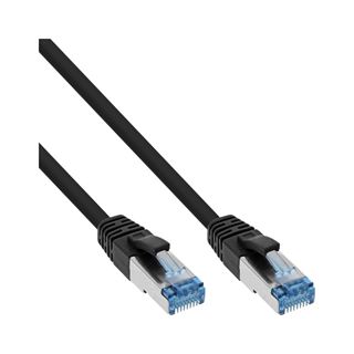 (€13,00*/1m) 0.30m InLine Cat. 6a Patchkabel S/FTP RJ45 Stecker