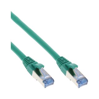 (€13,00*/1m) 0.30m InLine Cat. 6a Patchkabel S/FTP RJ45 Stecker