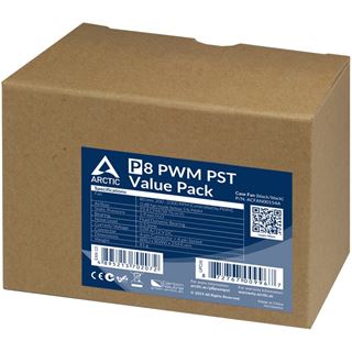 Arctic P8 PWM PST Value Pack (black/black)