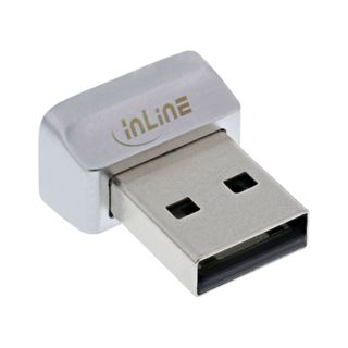 InLine USB Fingerabdruck Scanner, Windows Hello kompatibel