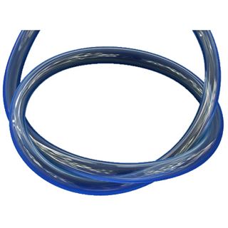 Aquatuning Schlauch PVC 13/10mm (3/8"ID) UV-aktiv blau/klar