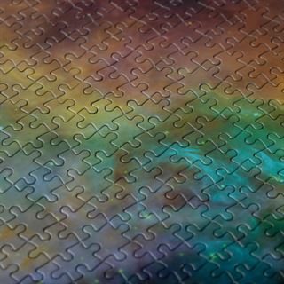 ThumbsUp! NASA 1000-teiliges Puzzle - Weltraum (v2) blau