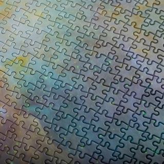 ThumbsUp! NASA 1000-teiliges Puzzle - Weltraum (v2) blau