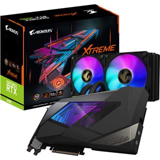24GB Gigabyte GeForce RTX 3090 AORUS XTREME WaterForce 3xDP/3xHDMI