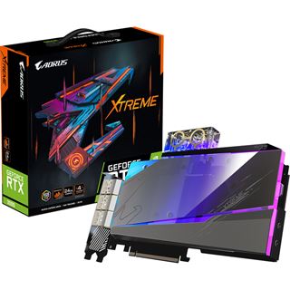 24GB Gigabyte GeForce RTX 3090 AORUS XTREME WATERFORCE WB 24G