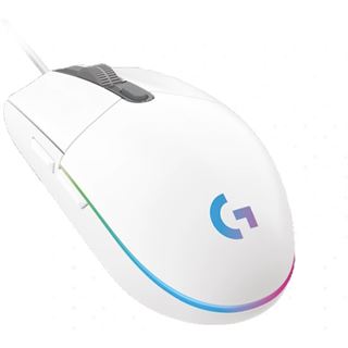 Logitech G203/G102 Lightsync USB wei&szlig; (kabelgebunden)