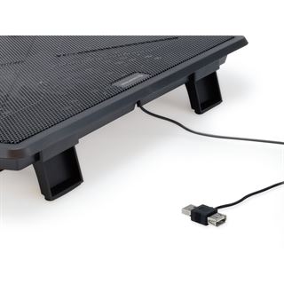Conceptronic 2-Fan Cooling Pad (15.6")/ schwarz