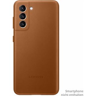 Samsung Leather Cover EF-VG991 für Galaxy S21, braun