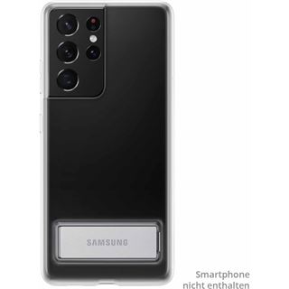 Samsung Clear Standing Cover f&uuml;r Galaxy S21 Ultra, transparent