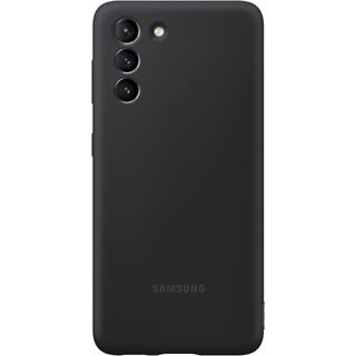 Samsung Silicone Cover Galaxy S21, schwarz