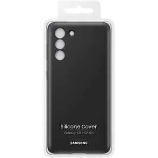 Samsung Silicone Cover Galaxy S21, schwarz