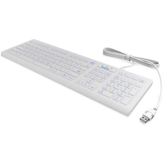 KeySonic KSK-8031 USB Deutsch weiß (kabelgebunden)