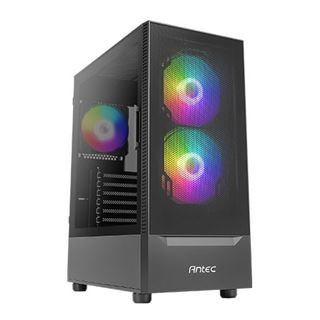 Antec NX410 mit Sichtfenster Midi Tower ohne Netzteil schwarz