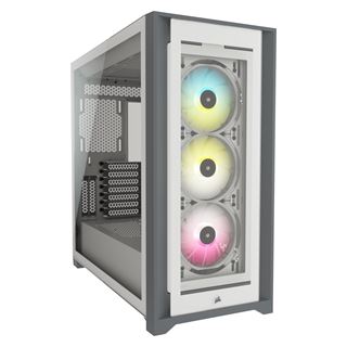 Corsair 5000X RGB Midi Tower ohne Netzteil weiss