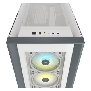 Corsair 5000X RGB Midi Tower ohne Netzteil weiss