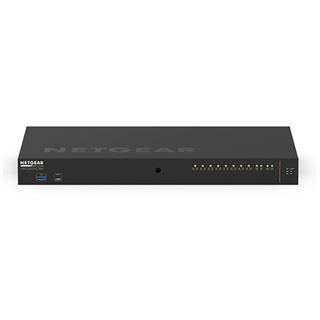 Netgear AV Line M4250 Rackmount Gigabit Managed Switch, 10x RJ-45, 2x