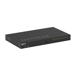 Netgear AV Line M4250 Rackmount Gigabit Managed Switch, 10x RJ-45, 2x