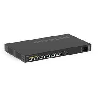 Netgear AV Line M4250 Rackmount Gigabit Managed Switch, 10x RJ-45, 2x