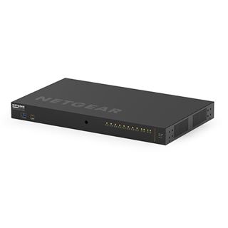 Netgear AV Line M4250 Rackmount Gigabit Managed Switch, 10x RJ-45, 2x