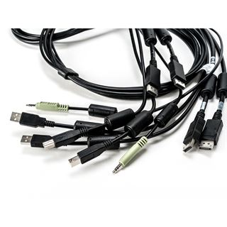 1.80m Vertiv KVM Kabel 2-DISPLAYPORT