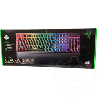 Razer BlackWidow V3 Razer Green Switch USB Deutsch schwarz