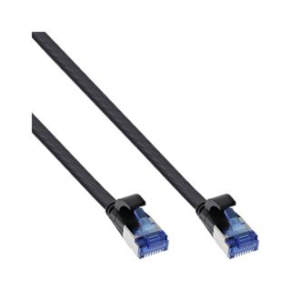 (&euro;1,78*/1m) 5.00m InLine Cat. 8.1 Anschlusskabel flach RJ45