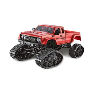 Amewi Pickup Truck mit Rädern & Ketten 4WD 1:16 rot