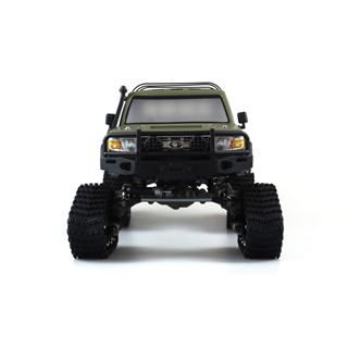 Amewi AMXRock RCX10BTS Scale Crawl.Pick-Up Milit.gr 1:10, RT