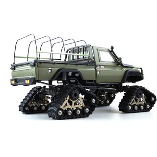 Amewi AMXRock RCX10BTS Scale Crawl.Pick-Up Milit.gr 1:10, RT