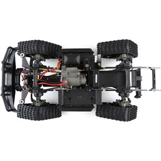 Amewi AMXRock RCX10BTS Scale Crawl.Pick-Up Milit.gr 1:10, RT