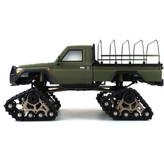 Amewi AMXRock RCX10PTS Crawl.Pick-Up Milit. gr 1:10, RTR gra