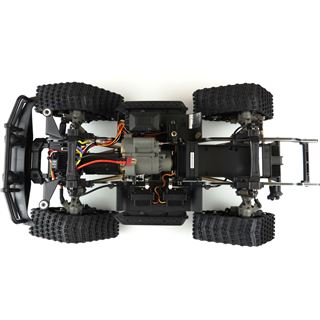 Amewi AMXRock RCX10PTS Crawl.Pick-Up Milit. gr 1:10, RTR gra