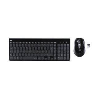 Hama Trento Set Funk Tastatur und Maus, USB, DE Layout (50445)