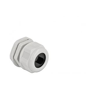 Delock Kabelverschraubung PG29 für Flachkabel grau 2 Stück