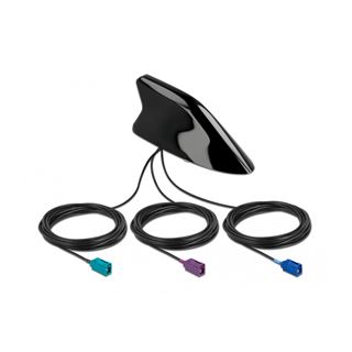 Delock Shark Fin Antenne mit LTE + WLAN + GNSS Multiband
