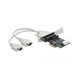 Delock PCI Express Karte zu 2 x Seriell RS-232