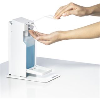 Durable Desinfektionsspender Tisch, weiss