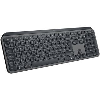 Logitech MX Keys schwarz, USB/Bluetooth, RU Layout (920-009417)