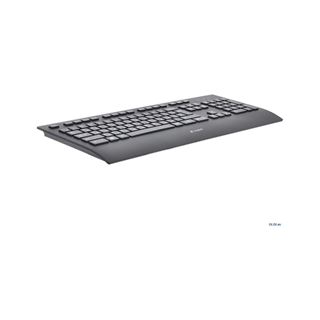 Logitech K280e corded Keyboard USB black for Business INTNL RU Layout