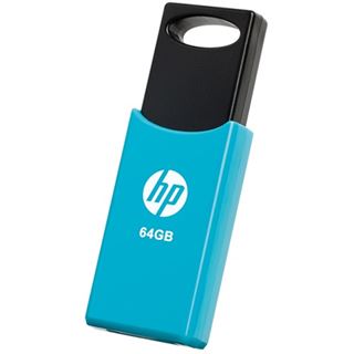 64GB HP v212b blue, USB-A 2.0 (HPFD212LB-64)