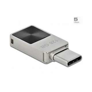 128GB Delock Mini USB 3.2 Gen 1 USB-CÖ Speicherstick,