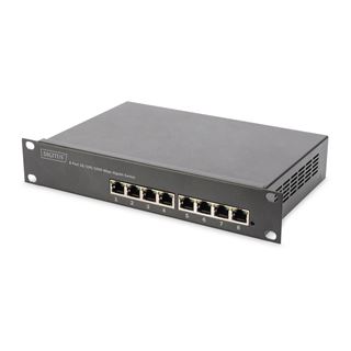 Digitus 10 Zoll 8-Port Gigabit Ethernet PoE+ Switch
