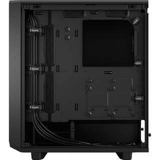 Fractal Design Meshify 2 Compact Black Solid Midi Tower ohne Netzteil